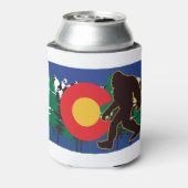 Bigfoot-Sasquatch Blikjeskoeler (Blikje Achterkant)