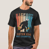Bigfoot Sasquatch Bunny Easter Day Toddler Gir T-shirt (Voorkant)