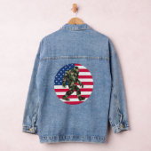 Bigfoot Sasquatch Camo Denim Jacket (Hangar)
