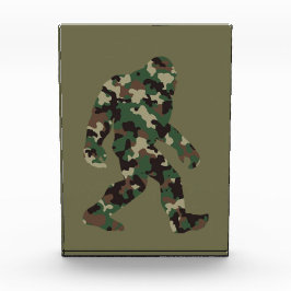 Bigfoot Sasquatch Camo Fotoblokken