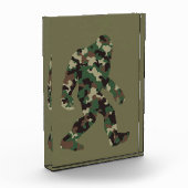 Bigfoot Sasquatch Camo Fotoblokken (Links)