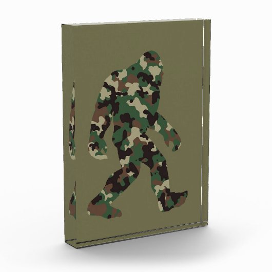 Bigfoot Sasquatch Camo Fotoblokken (Links)