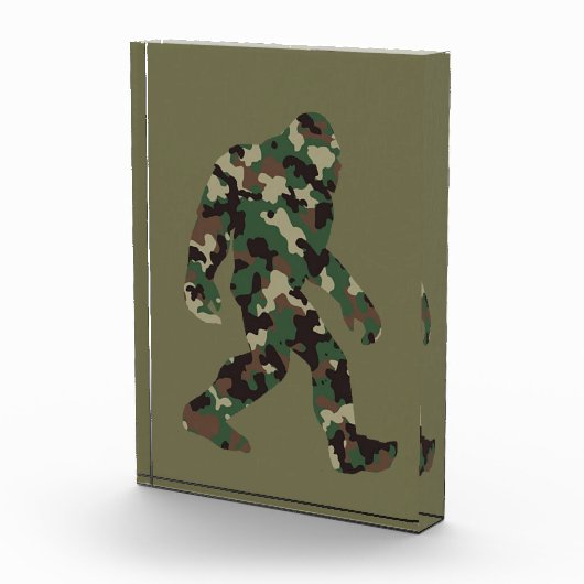 Bigfoot Sasquatch Camo Fotoblokken (Rechts)