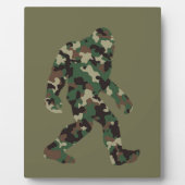 Bigfoot Sasquatch Camo Fotoplaat (Voorkant)