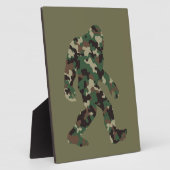 Bigfoot Sasquatch Camo Fotoplaat (Zijkant)