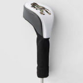Bigfoot Sasquatch Camo Golfheadcover (Schuin)