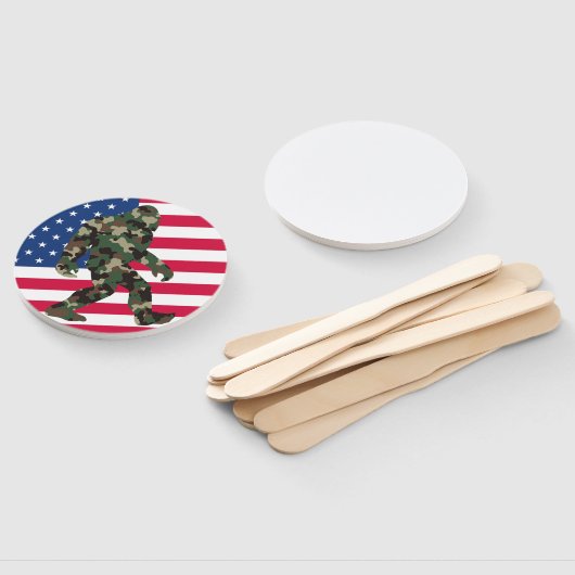 Bigfoot Sasquatch Camo Handwaaier (Niet-gemonteerd)