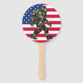 Bigfoot Sasquatch Camo Handwaaier (Voorkant)