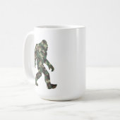 Bigfoot Sasquatch Camo Koffiemok (Voorkant links)