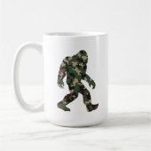Bigfoot Sasquatch Camo Koffiemok (Links)
