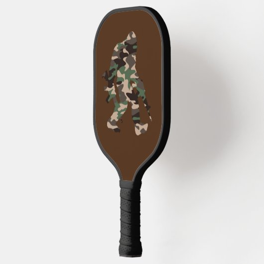 Bigfoot Sasquatch Camo Pickleball Paddle (Links)