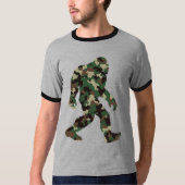 Bigfoot Sasquatch Camo T-shirt (Voorkant)
