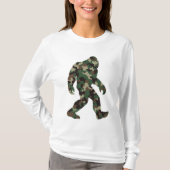 Bigfoot Sasquatch Camo T-shirt (Voorkant)