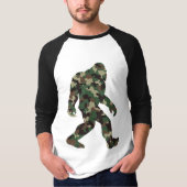 Bigfoot Sasquatch Camo T-shirt (Voorkant)