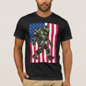 Bigfoot Sasquatch Camo T-shirt (Voorkant)