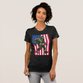 Bigfoot Sasquatch Camo T-shirt (Voorkant volledig)