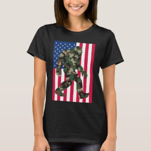 Bigfoot Sasquatch Camo T-shirt