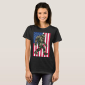 Bigfoot Sasquatch Camo T-shirt (Voorkant volledig)