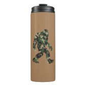 Bigfoot Sasquatch Camo Thermosbeker (Voorkant)
