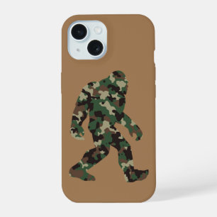 Bigfoot Sasquatch Camouflage iPhone 15 Case