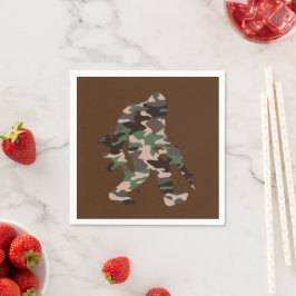 Bigfoot Sasquatch Camouflage  Servet
