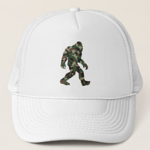 Bigfoot Sasquatch Camouflage Trucker Pet