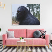 bigfoot, sasquatch, canvas afdruk (Insitu (Woonkamer))