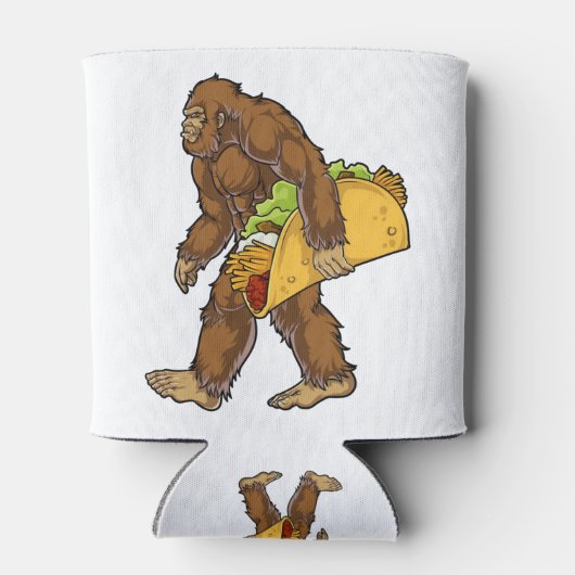Bigfoot Sasquatch Carrier Taco Blikjeskoeler (Achterkant)