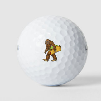 Bigfoot Sasquatch Carrier Taco Golfballen