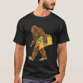 Bigfoot Sasquatch Carrier Taco T-shirt (Voorkant)
