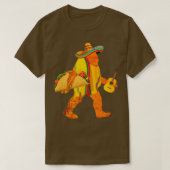 Bigfoot Sasquatch Carrier Taco T-shirt (Design voorkant)