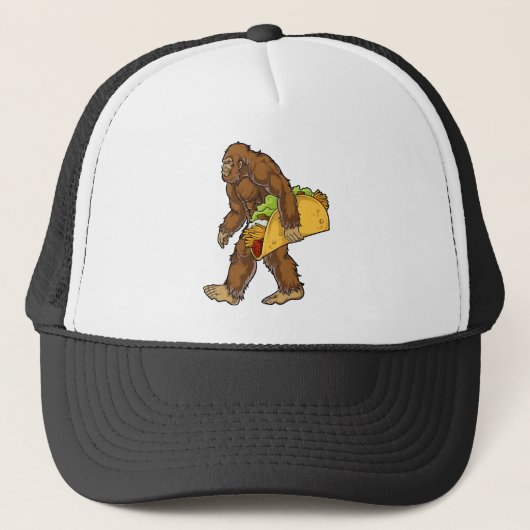 Bigfoot Sasquatch Carrier Taco Trucker Pet (Voorkant)