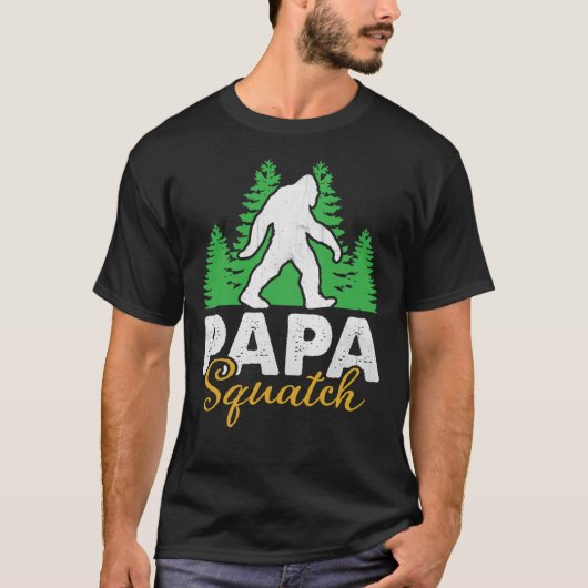 Bigfoot Sasquatch Classic T-Shirt (Voorkant)