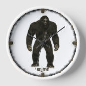 BIGFOOT SASQUATCH CLOCK (Voorkant)