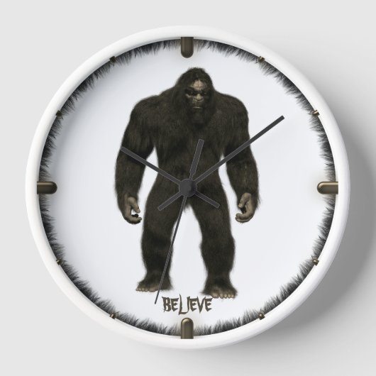 BIGFOOT SASQUATCH CLOCK (Voorkant)