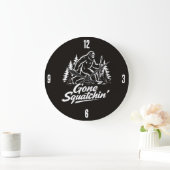 Bigfoot Sasquatch Clock Grote Klok (Huis)