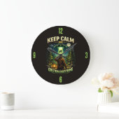 Bigfoot Sasquatch Clock Grote Klok (Huis)