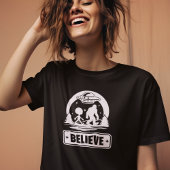 Bigfoot Sasquatch Cryptid Believer Alien Women T-shirt