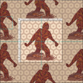 Bigfoot Sasquatch Cryptid Creature Fun Stof (Delen)