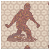 Bigfoot Sasquatch Cryptid Creature Fun Stof (Close Up)