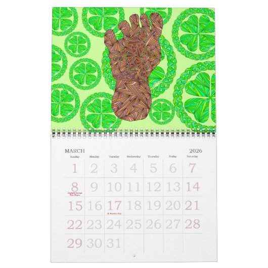 Bigfoot Sasquatch Cryptid Geek 2015 Kalender (Mar 2026)