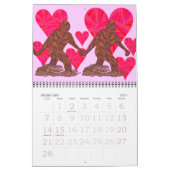 Bigfoot Sasquatch Cryptid Geek 2015 Kalender (Feb 2027)
