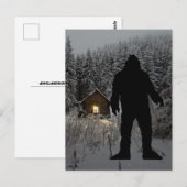 BIGFOOT SASQUATCH DE BOSSEN BRIEFKAART (Voorkant / Achterkant)