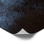 BIGFOOT SASQUATCH FACE PORTRATRATRAT III POSTER (Hoek)