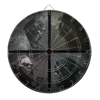 BIGFOOT SASQUATCH FACE PORTRET Dartboard Dartbord