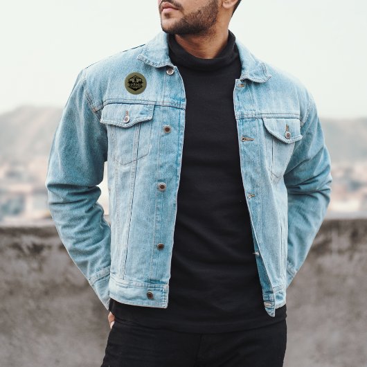 BigFoot Sasquatch Funny Squatchy Forest  Ronde Button 5,7 Cm