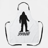 BIGFOOT SASQUATCH GEPERSONALISEERDE AANGEPASTE HEM SCHORT (Voorkant)