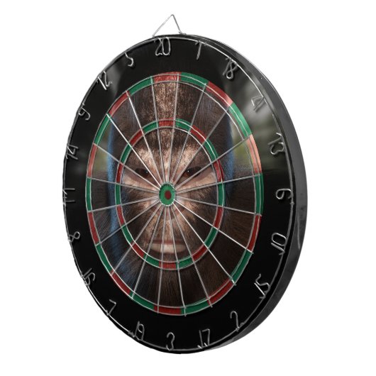 BIGFOOT SASQUATCH GEZICHTSPORTRET II DARTBORD (Voorkant Rechts)