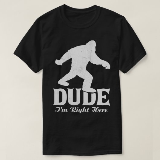Bigfoot Sasquatch Gift T-shirt (Design voorkant)