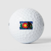 Bigfoot-Sasquatch Golfballen (Voorkant)